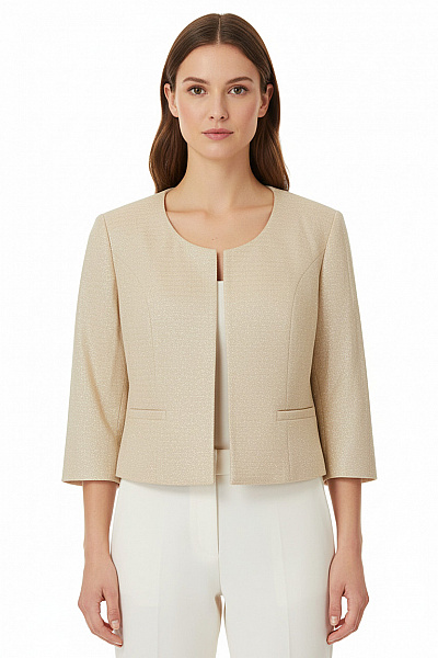 VERO MODA Dámské Blejzr Béžový Vel. 42