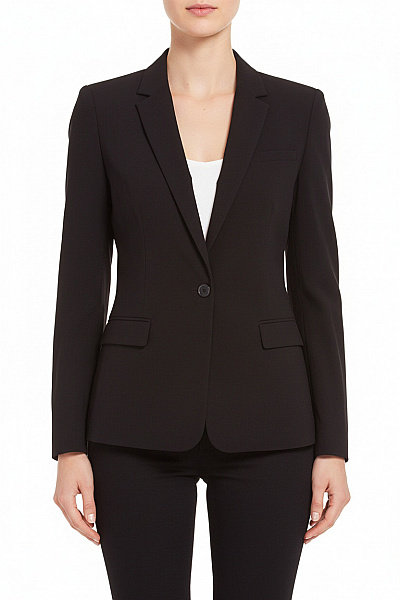 Dámské Blejzr Vlněný Černý BANANA REPUBLIC