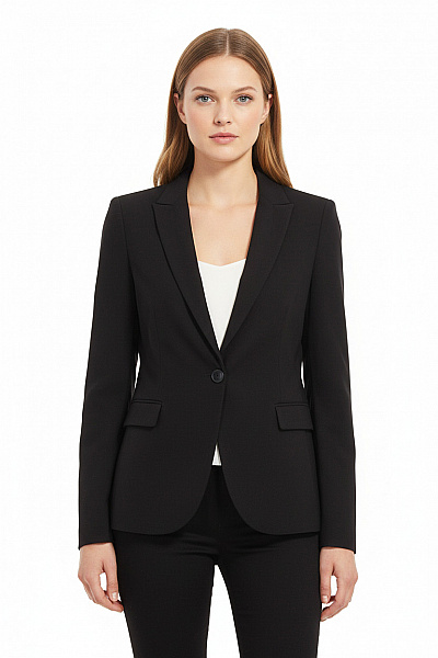 ZARA Dámské Sako Černý Second Hand Vel. 36