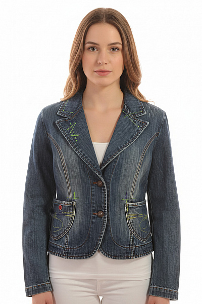 Dámské Sako Modrý CINQUE Second Hand Vel. 30