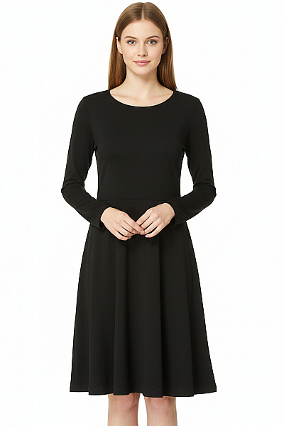  Mikinové Šaty Zelené