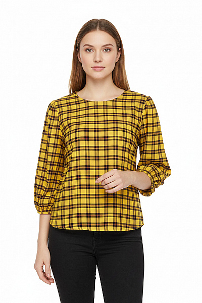 ZARA Vzorovaná  Halenka Barevná Vel. M