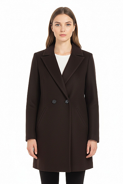 STRADIVARIUS Krátký Dámský Kabát Černý Vel. S