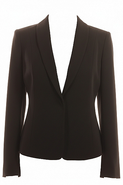 ZARA Černé Vypasované Společenské Sako Elegantní Jednořadé S Jedním Knoflíkem Velikost 38