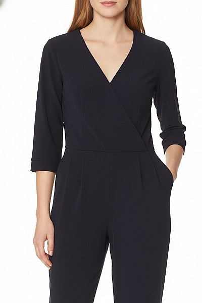 Esprit Dámský černý Overal S Dlouhým Rukávem Elegantní Společenský Vel. 36