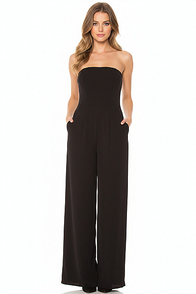 Esprit Dámský Společenský Overal Černý Vel. 36