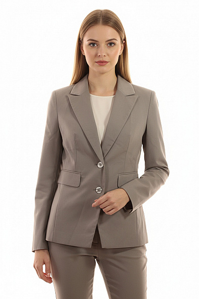 BODY FLIRT Dámské Vypasované Sako Elegantní Business Jednořadé S Kapsami Velikost 38
