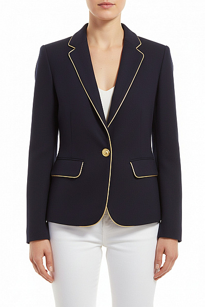 VERO MODA Dámské Blejzr Modrý Second Hand Vel. S