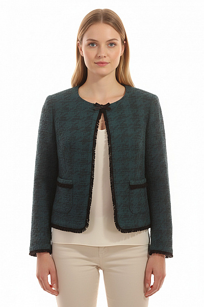 Dámské Blejzr Zelený Marks & Spencer Vel. 38