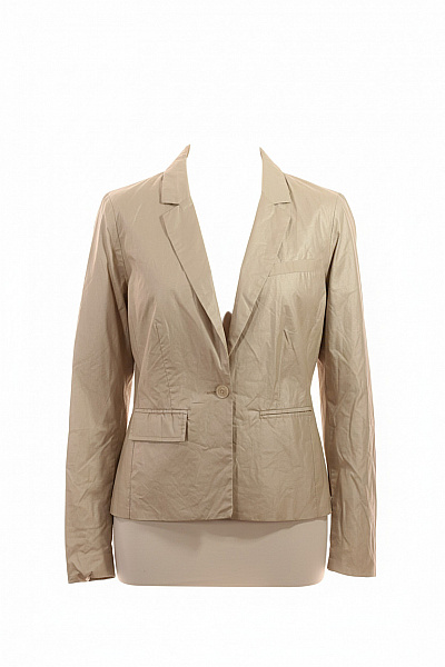 Street One Bavlněný Béžový Blejzr Vypasovaný Jednořadé S Jedním Knoflíkem Jarní Ležérní Vel. 40