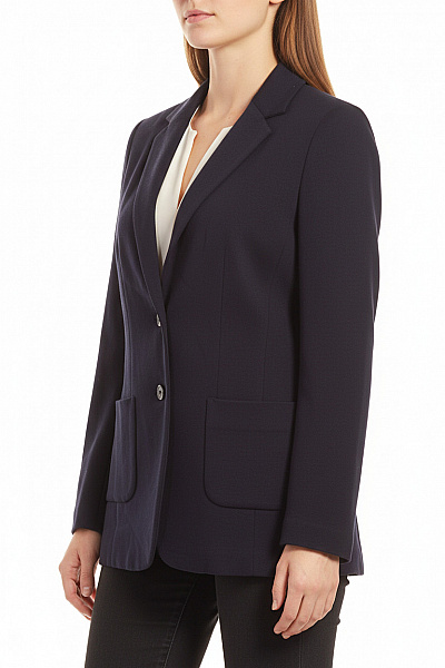 Dámské Blejzr Modrý Second Hand Vel. 36