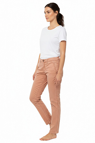 Street One Dámské Kalhoty Růžové Vel. 34