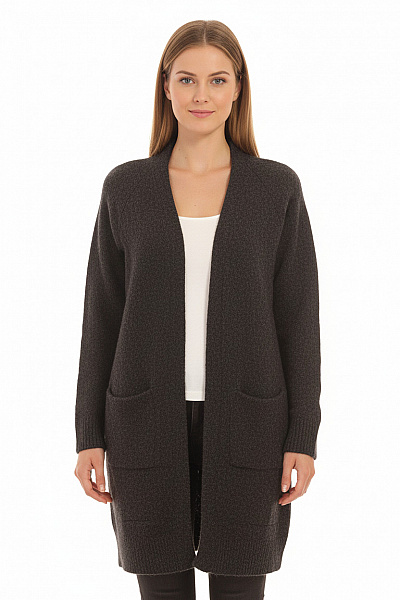 SELECTED Dámský Cardigan Šedý Second Hand Vel. S