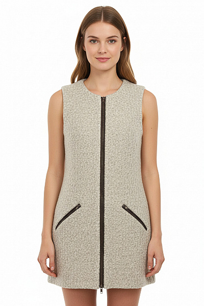 Sisters-Point Teplá Dámská Vesta Šedá Vel. S