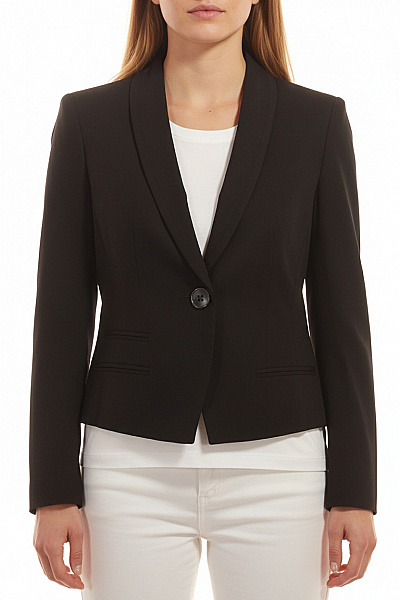 Dámské Sako Vlněné Černé Windsor. Vel. 36