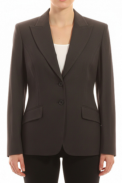 Marks & Spencer Sako Elegantní Společenské Vypasované Polyesterové Velikost 12