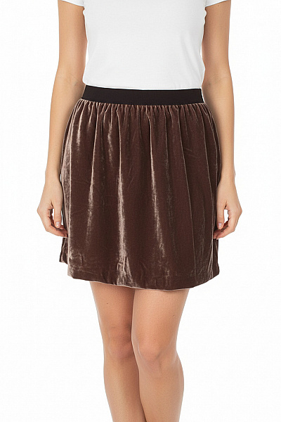  Sukně áčková Hnědá Vel. 40