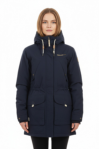 DIDRIKSONS Dámská Bunda Modrá Second Hand Vel. 36