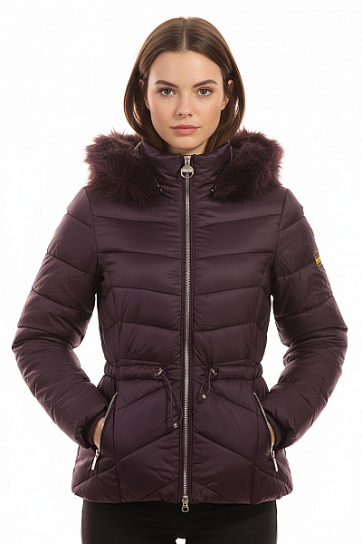 Barbour Dámská Bunda Fialová Vel. 34