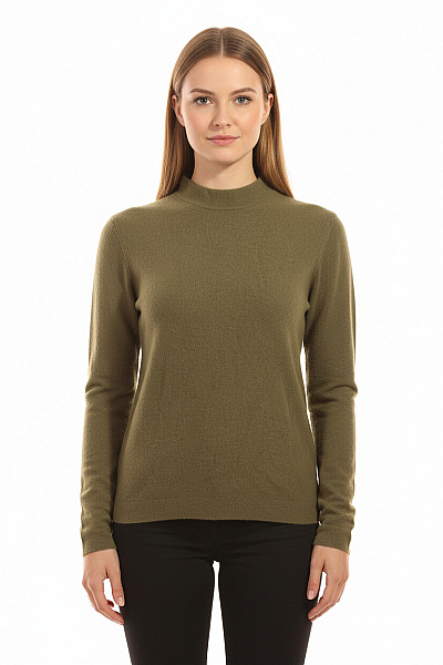 PHIL PETTER Dámský Rolák Vlněný Zelený