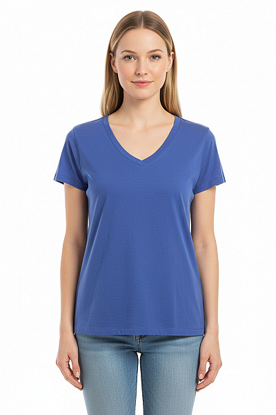 Dámské Tričko Modré Vel. XS