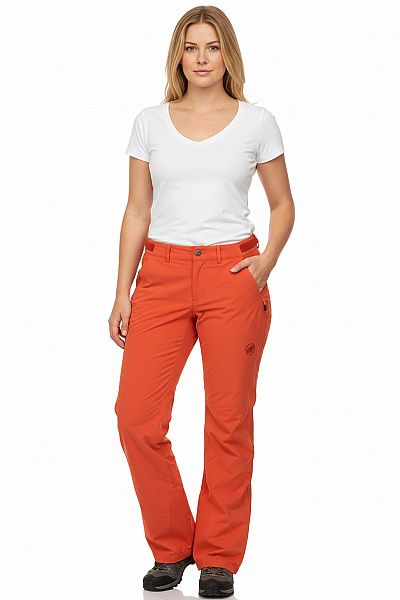 Sportovní Dámské Kalhoty Červené MAMMUT Vel. 42