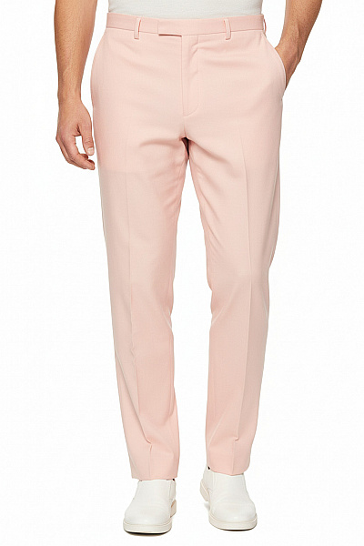 Hugo Boss Společenské Pánské Kalhoty Růžové Vel. 52