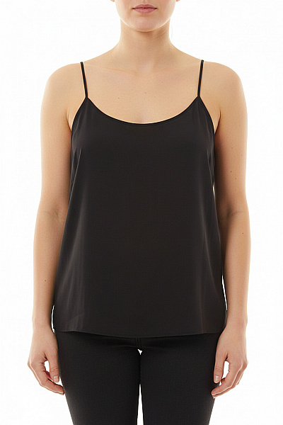 Dámské černé Tílko Basic Vel. XL