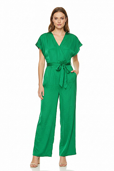 Esprit Zelený Overal Bez Rukávů Letní Velikost 40