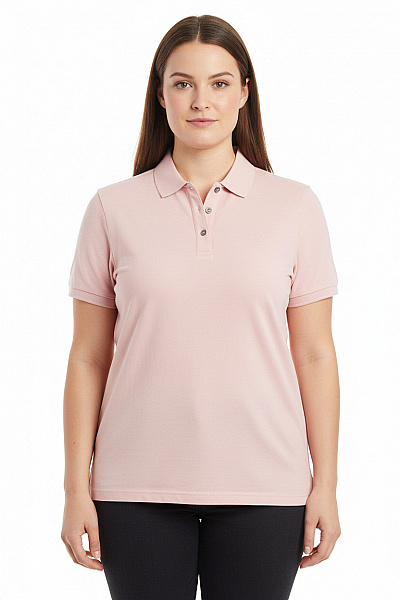 DOUGLAS HAYWARD Růžové Bavlněné Polo Tričko S Krátkým Rukávem A Límečkem Vel. Xl