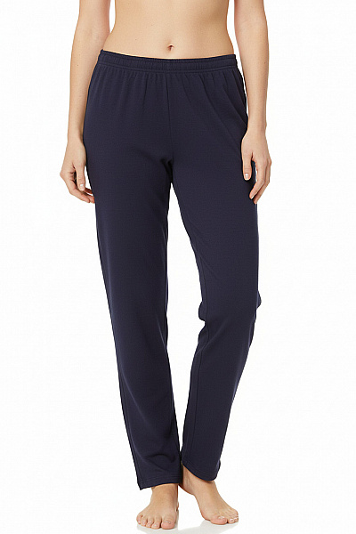 Temperley Dámské Tmavě Modré Volné Pyžamové Kalhoty S Mašlí Vel. M