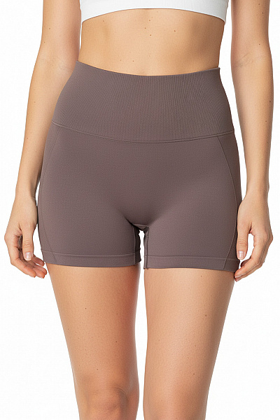 Dámské Sportovní Krátké Kraťasy Bezešvé Kompresní S Vysokým Pasem Velikost XS