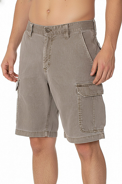 TOMMY HILFIGER Pánské Kraťasy Cargo Volnočasové Béžové S Kapsami Ležérní Krátké Velikost 30