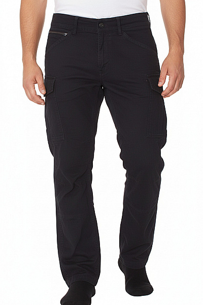 G-Star Pánské černé Cargo Kalhoty Volnočasové Dlouhé S Kapsami Na Boku Vel. 33/32