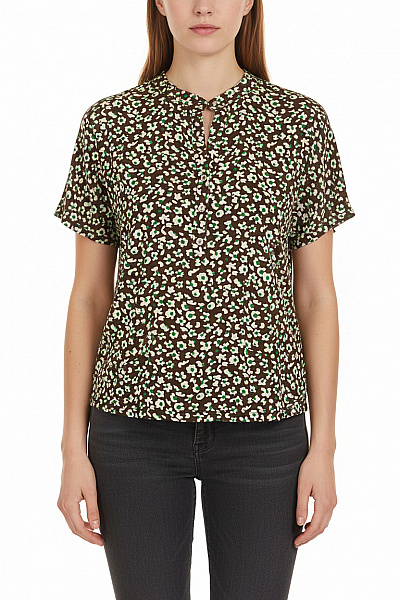 Marc O´Polo Dámské Tričko S Krátkým Rukávem A Květinovým Potiskem Vel. S