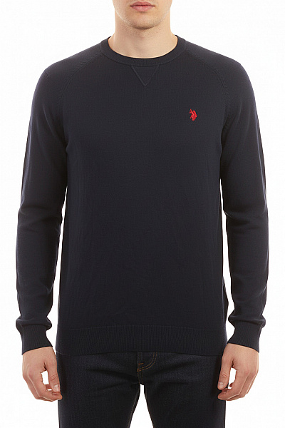 U.S.POLO ASSN. Pánský Pulovr Modrý Vel. XL