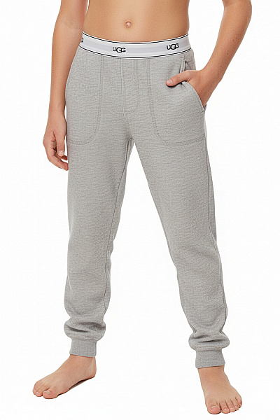 UGG Dětské Chlapecké Tepláky žebrované šedé S Logem Vel. Xs