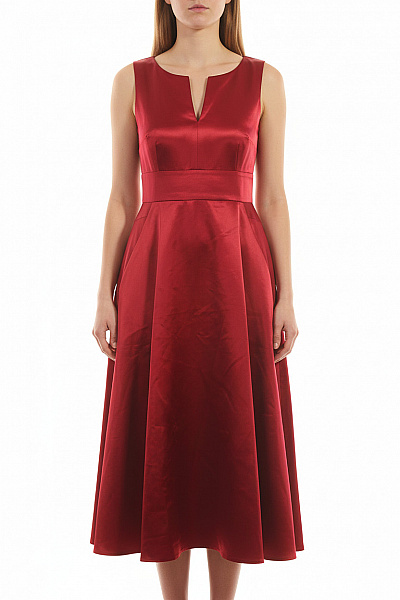 Swing Společenské  Šaty Červené Vel. 42
