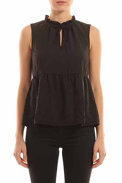  Halenka Jednobarevná Černá Second Hand Vel. M