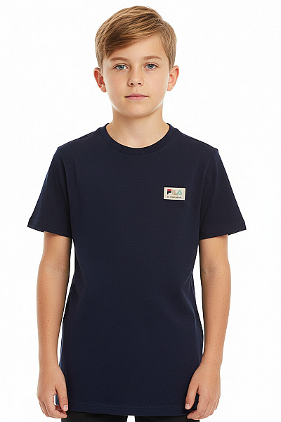 FILA Dětské Chlapecké Tričko Modré Bavlna Velikost 134