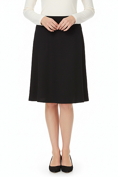 GARDEUR Dámská Vlněná černá Pouzdrová Sukně Midi Business Elegantní Vel. 38