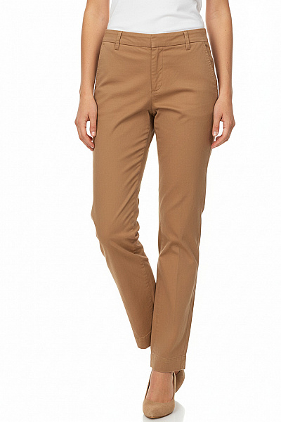Mason´s Dámské Plátěné Chinos Volnočasové Rovné Kalhoty Béžové Vel. 44