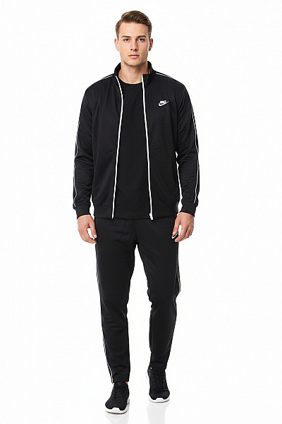 Nike Pánské Teplákové Soupravy černé Polyesterové Velikost XL