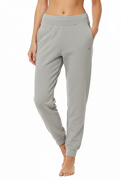 ADIDAS Dámské šedé Sportovní Volnočasové Tepláky S Kapsami Jogger úpletové Vel. 34