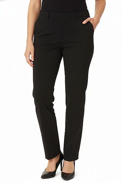 Dámské černé Bavlněné Oblekové Volné S Kapsami Elegantní Pohodlné Vel. L