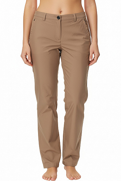 BRAX Dámské Outdoorové Turistické Kalhoty Béžové Volné S Kapsami Vel. 40