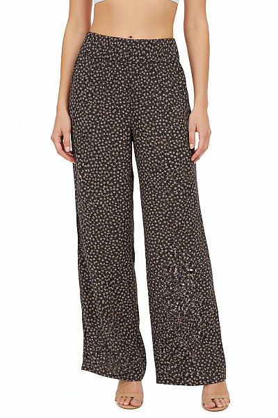 Ralph Lauren Dámské Volné Květované Kalhoty S Vysokým Pasem Letní Velikost 24