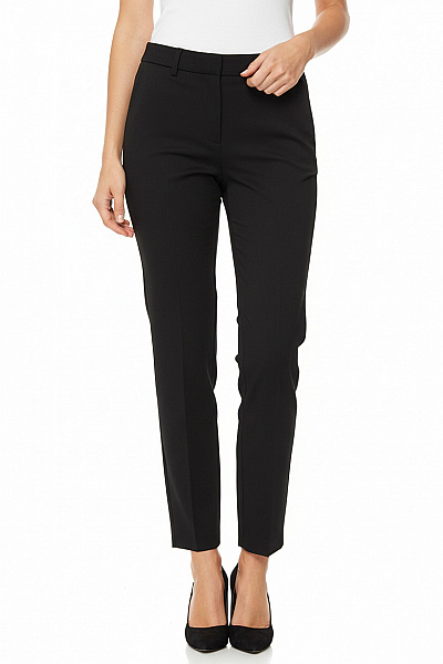 Pinko Dámské Oblekové černé Cigaretové Rovné Elegantní Kalhoty Vel. 36