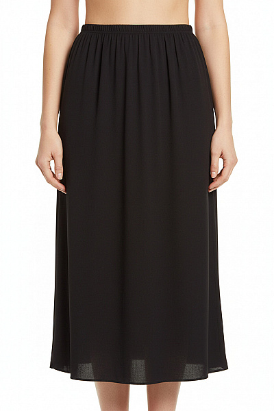 APART Dámská černá Dlouhá Splývavá Sukně Elegantní Rovná Velikost 38