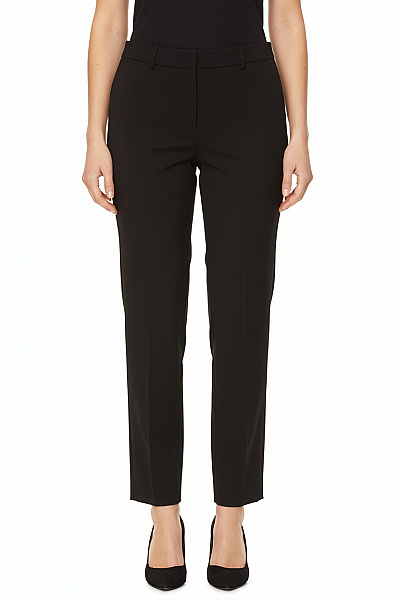 BRAX Dámské Polyesterové Oblekové černé Rovné Business Kalhoty Vel. 40